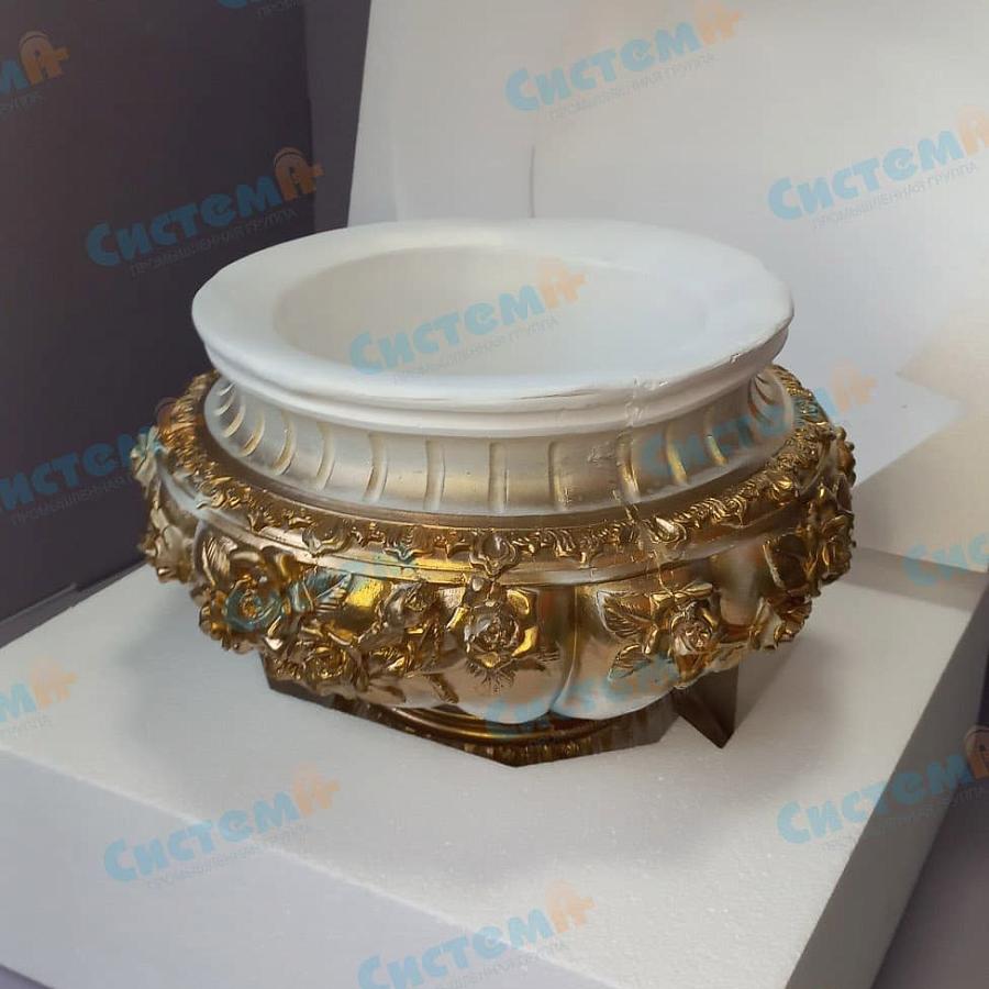 Упаковка из пенопласта для защитной транспортировки вазы Упаковка из пенопласта для защитной транспортировки вазы